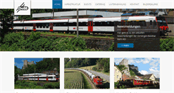 Desktop Screenshot of oebb.ch